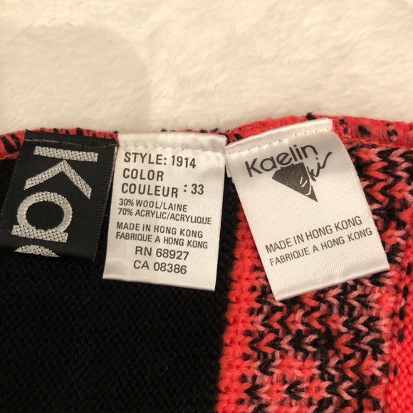 Kaelin Ski Sweater with matching hat Women’s size Small - Picture 6 of 7